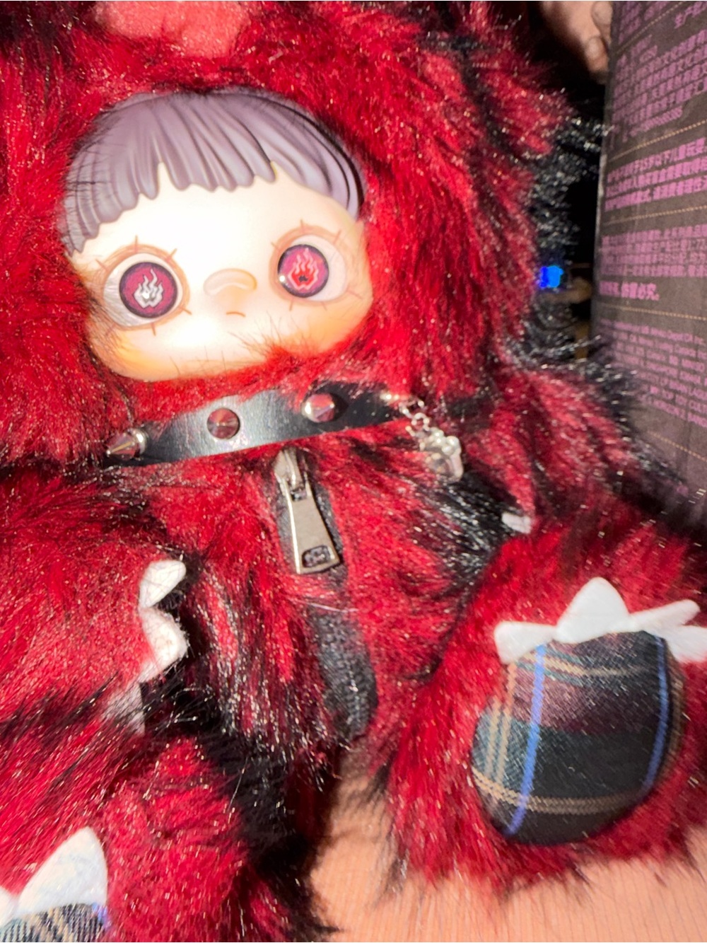 RAGE 😬Rebel Doll 400%👋👋Plush Blind Box Series -Kawaii Vinyl Plushie Backpack